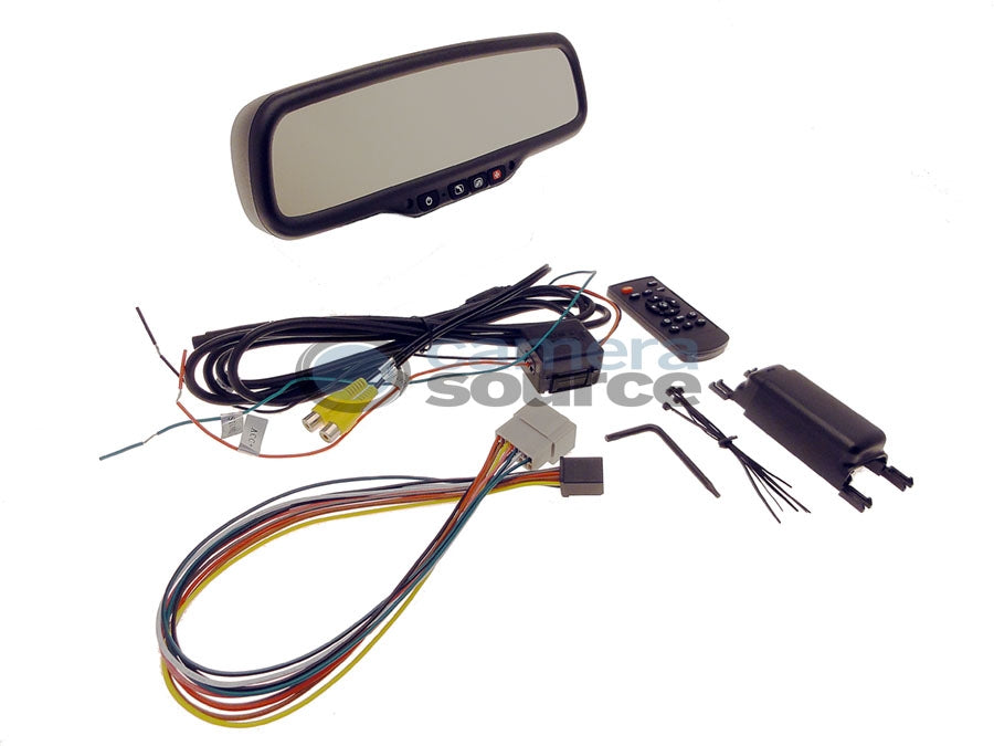 Premium Backup Camera Kit w/ Video Mirror Fits 2007-2013 GM® Silverado, Sierra