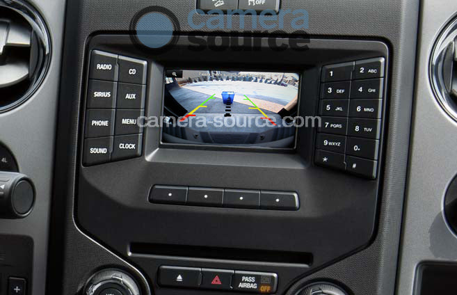Backup Camera fits 2013-2014 Ford® F150/Super Duty 4.2" MyFord® Display