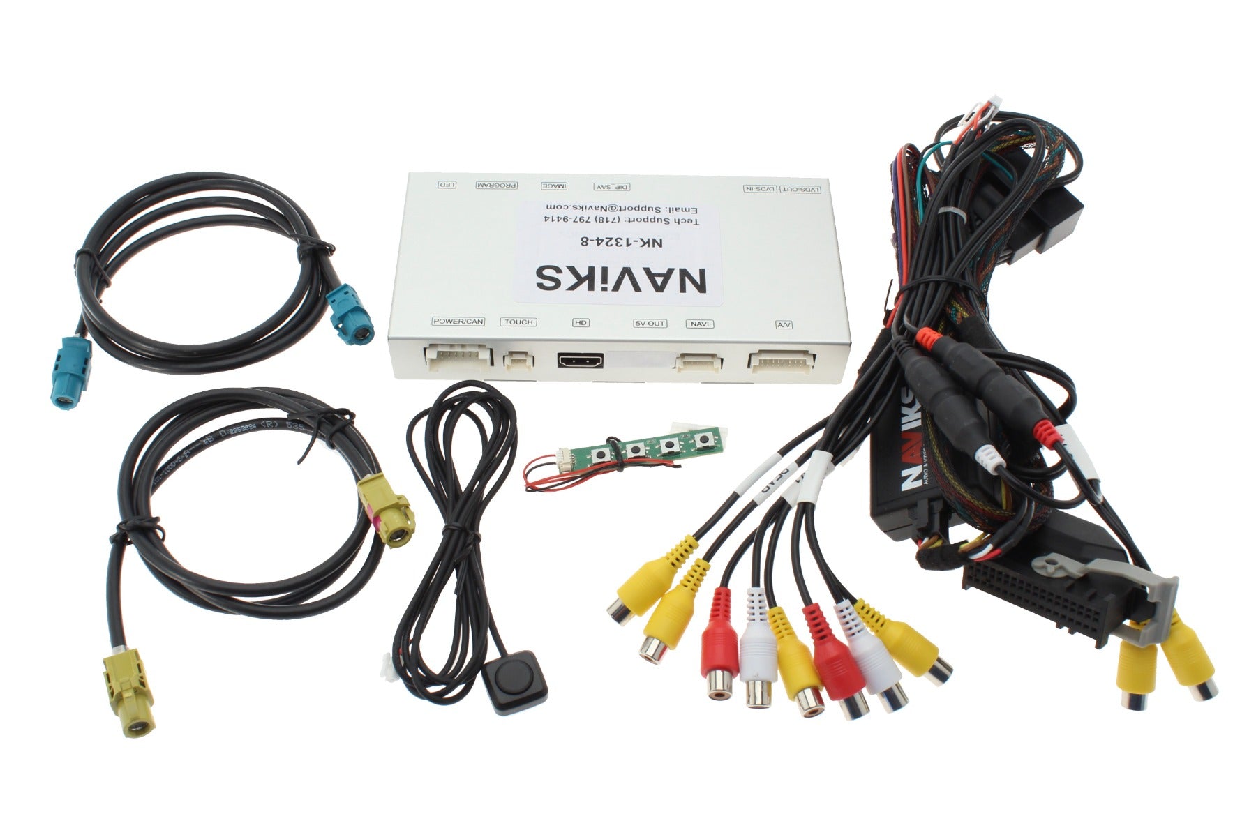 Multi-Camera Interface for 8" Ford® Factory SYNC 4 Cab Chassis Trucks