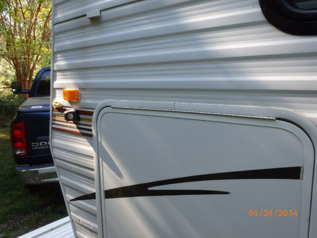 Trailer 3 camera kit - 1 CCD rear camera and 2 CCD side cameras