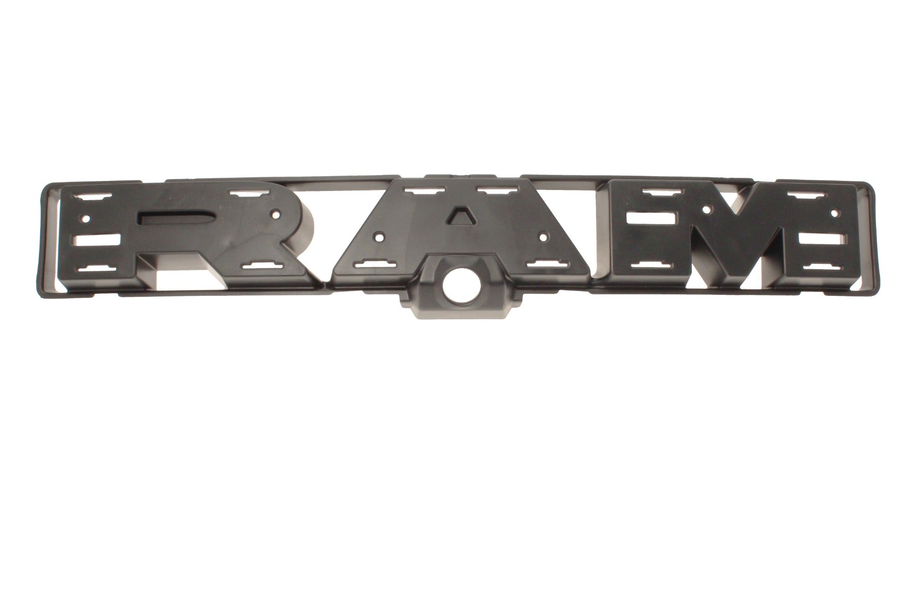 **CLOSEOUT** Version 2 RAM Grille Nameplate Backing Plate with camera cutout, Fits 2019-2024 RAM® 1500