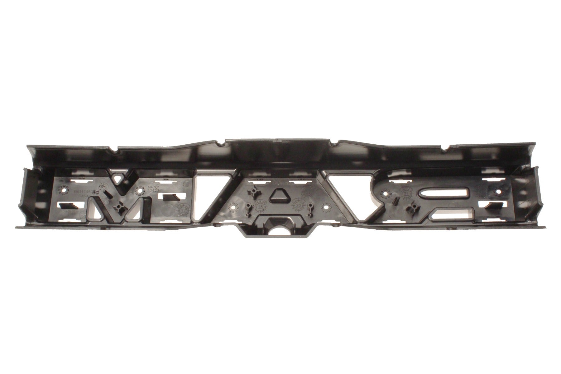 **CLOSEOUT** Version 3 RAM Grille Nameplate Backing Plate with camera cutout, Fits 2019-2024 RAM® 1500