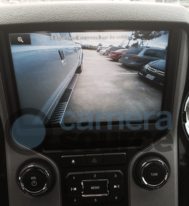 Front and Side Camera Kit for 8" Display, Fits 2013-14 F150
