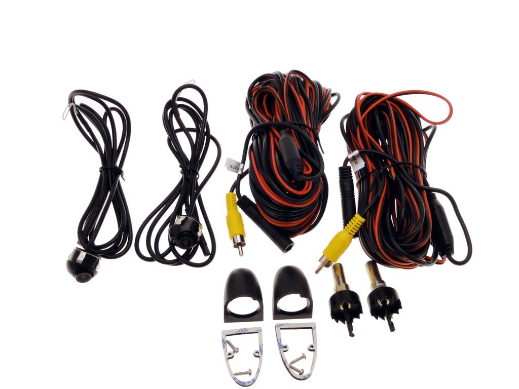 2022-2026 Super Duty OE Style Front Emblem Camera Kit and Side Cameras for 8" SYNC 4 -Multi-Cam Interface