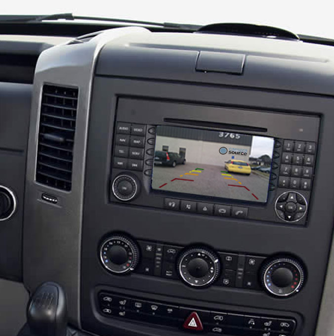 3rd Brake Light Camera for Factory Radio Display, Fits 2012-2018 Sprinter®