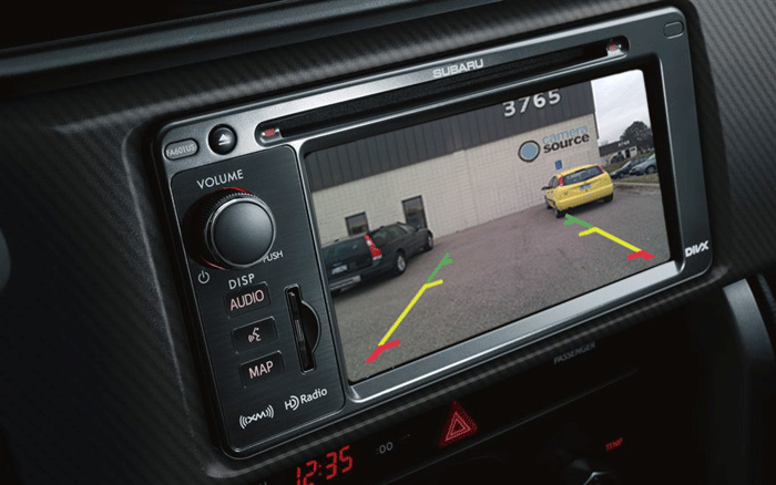 Backup Camera for Factory 6.1" Display, Fits 2013-2015 Subaru® BR-Z