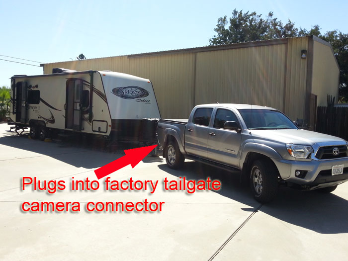 Plug & Play Commercial Grade Camera Kit-Fits 2020-2023 Toyota Tacoma