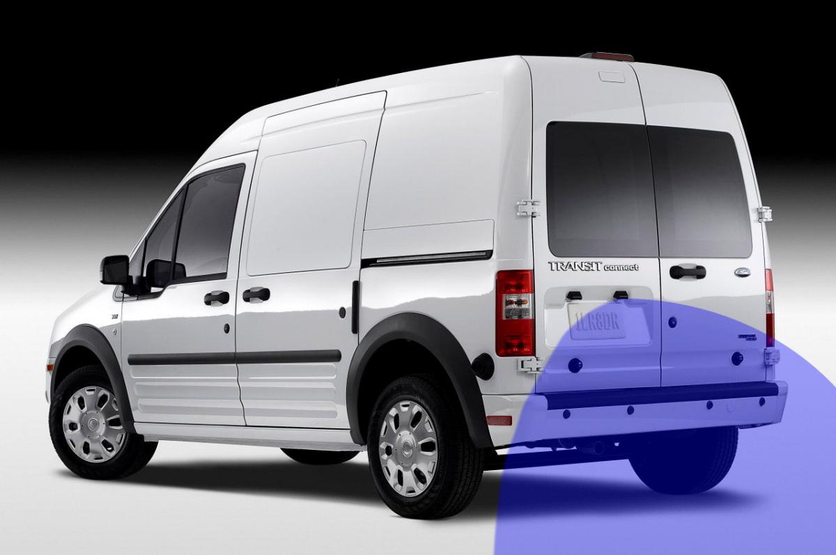 Backup Camera Complete Kit, Fits 2009-2018 Ford® Transit Connect