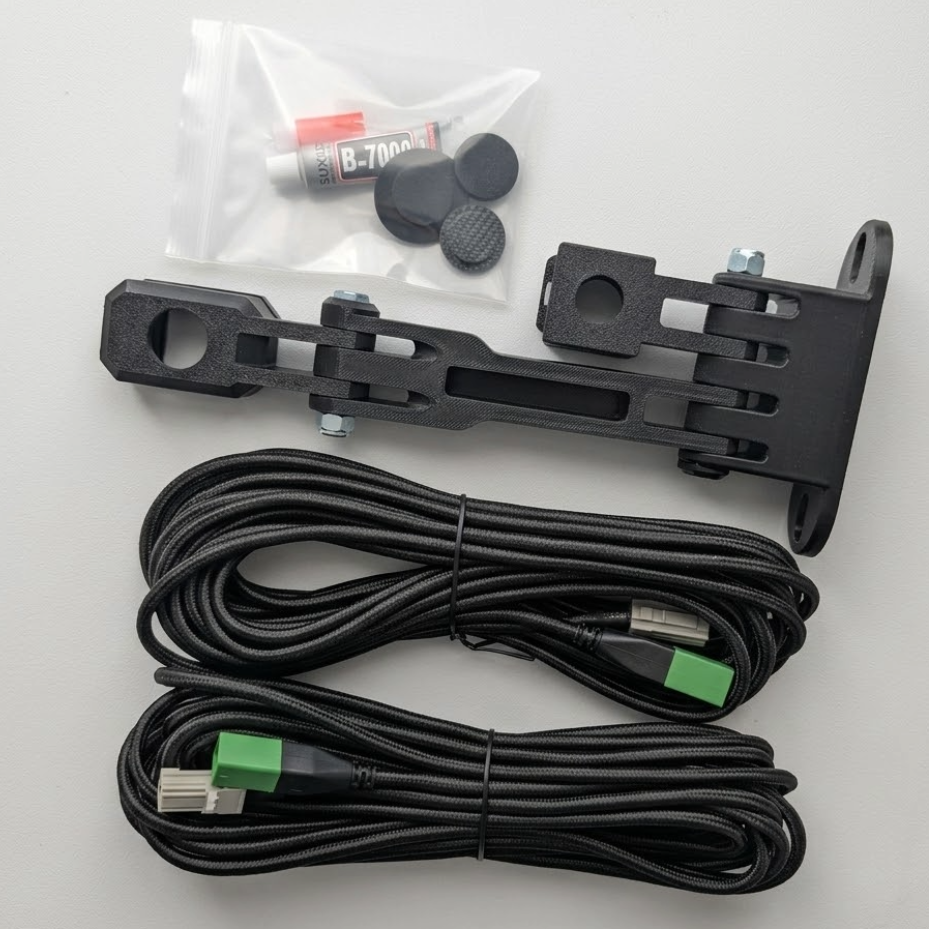 Digital Rearview Mirror and Bed View Camera Relocation Kit, Toyota
