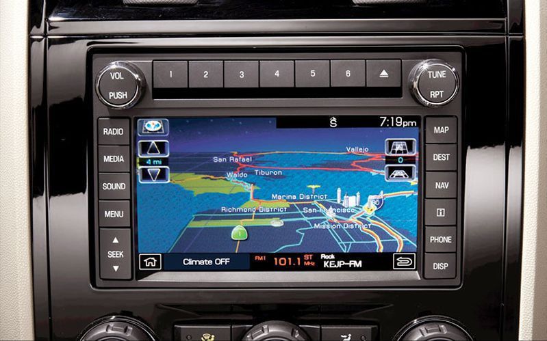 2009 - 2012 Ford® F150 SYNC Navigation Radio - Camera Source Backup