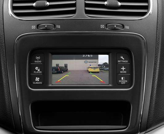 2015 dodge journey back up camera